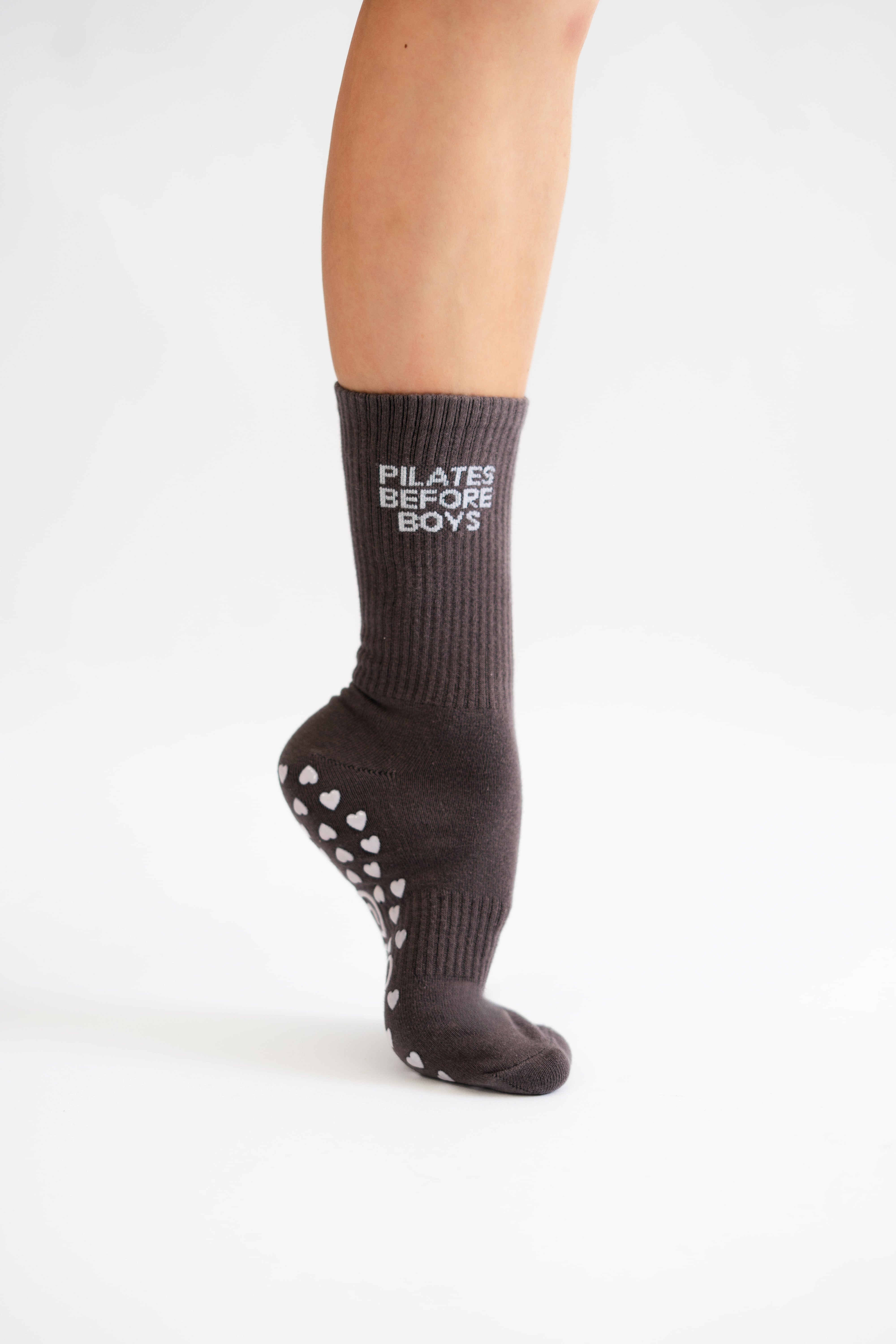 “Pilates Before Boys” - Pilates Grip-Socken