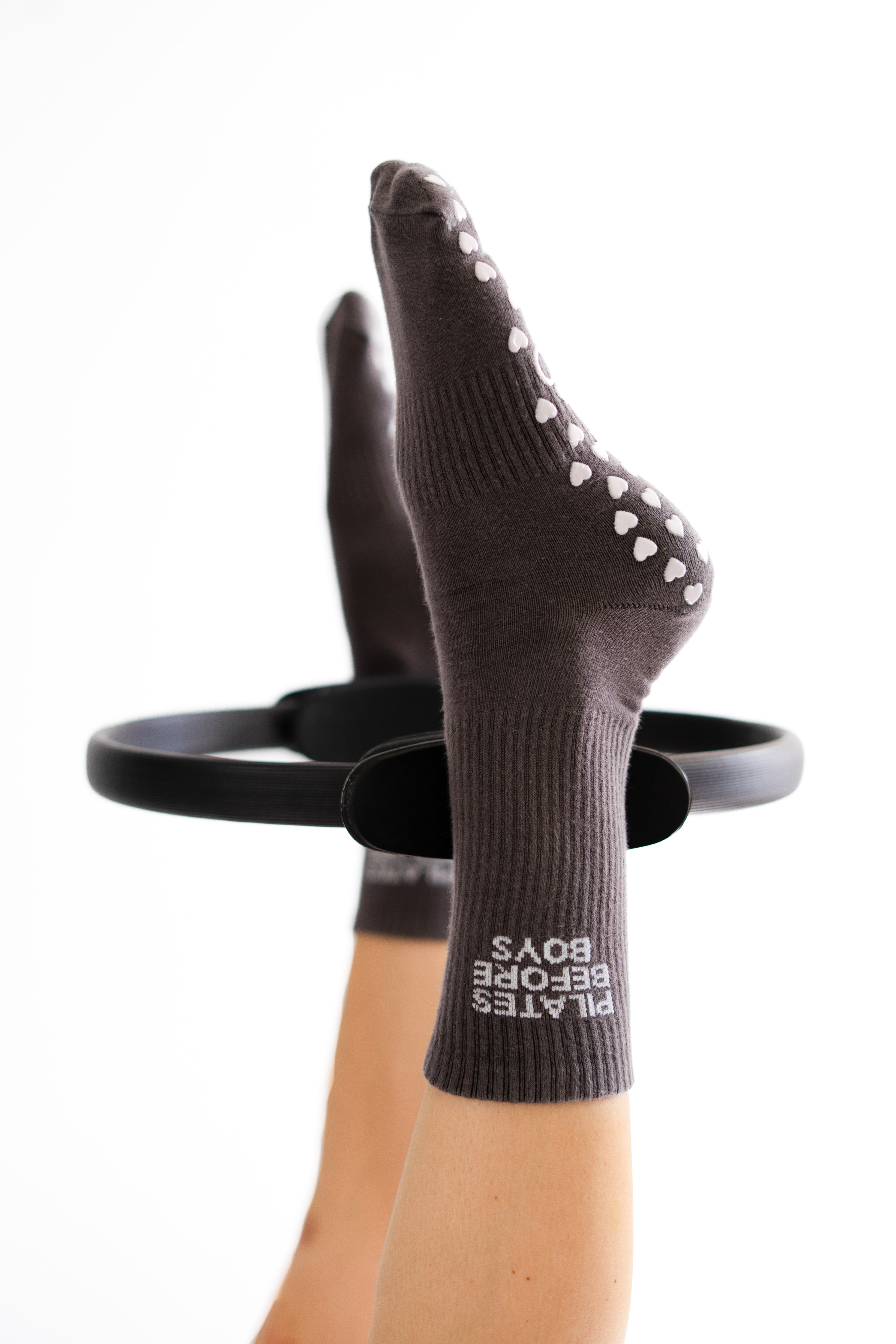 “Pilates Before Boys” - Pilates Grip-Socken