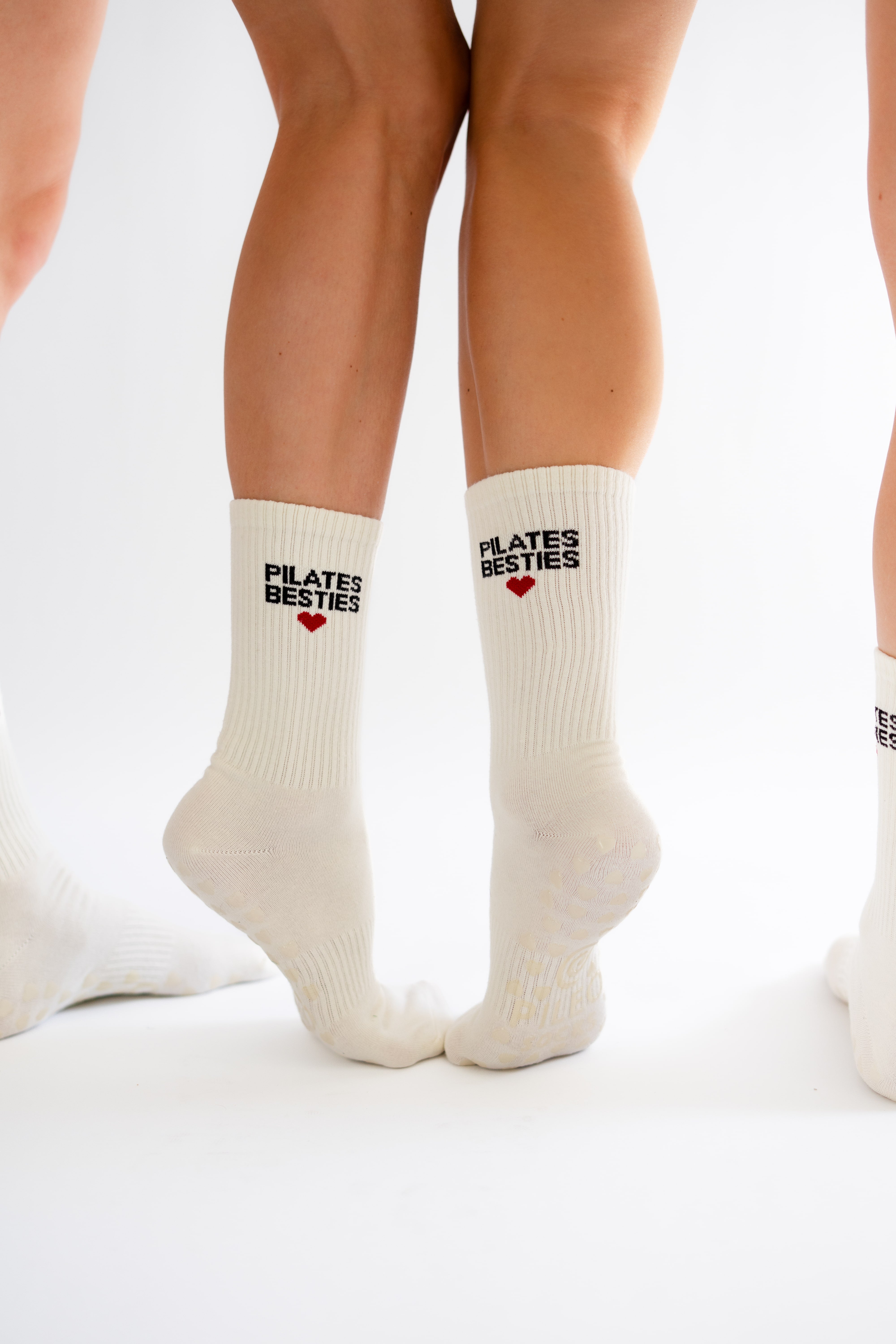 “Pilates Besties” - Pilates Grip-Socken