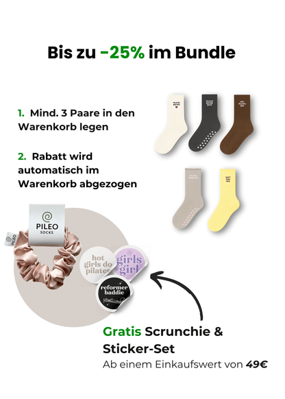 “Pilates Besties” - Pilates Grip-Socken