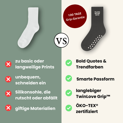 “Pilates Besties” - Pilates Grip-Socken